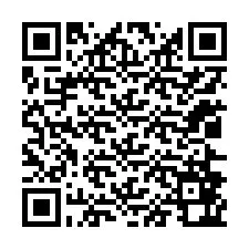 Código QR para número de teléfono +12026862645