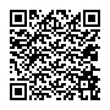 Código QR para número de telefone +12026869747