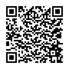 QR-code voor telefoonnummer +12026869748