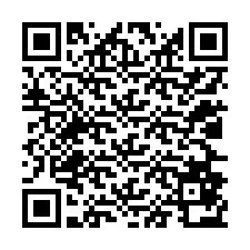 QR-код для номера телефона +12026872728