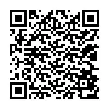 QR-Code für Telefonnummer +12026872729