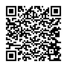 QR-код для номера телефона +12026872736