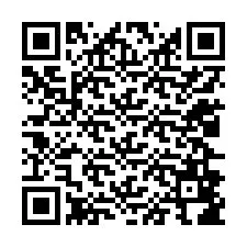 QR код за телефонен номер +12026886576