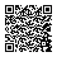 QR код за телефонен номер +12026886579