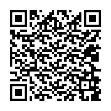 QR-koodi puhelinnumerolle +12026989123