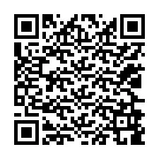 Código QR para número de teléfono +12026989129