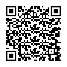 QR код за телефонен номер +12026989134