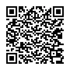 QR код за телефонен номер +12027036076