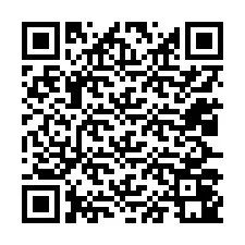 Código QR para número de telefone +12027041367