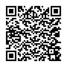 QR-code voor telefoonnummer +12027041368