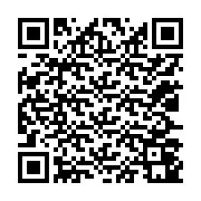 Código QR para número de teléfono +12027041369