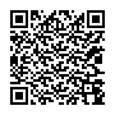 Código QR para número de teléfono +12027044021