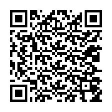 Código QR para número de telefone +12027054263