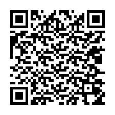 Código QR para número de teléfono +12027054272