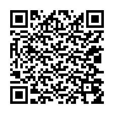 Código QR para número de telefone +12027054274