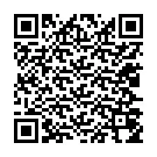 QR-code voor telefoonnummer +12027054276