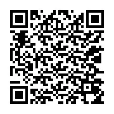 Kode QR untuk nomor Telepon +12027054278