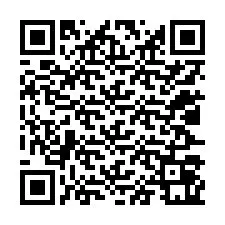 QR kód a telefonszámhoz +12027061078