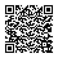 QR код за телефонен номер +12027067602