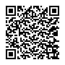 QR код за телефонен номер +12027067608