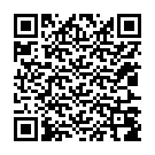 QR-koodi puhelinnumerolle +12027086001