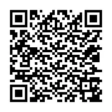 Código QR para número de teléfono +12027147889