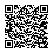 QR kód a telefonszámhoz +12027151663