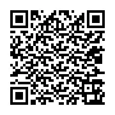 QR-koodi puhelinnumerolle +12027163886