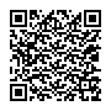 QR-koodi puhelinnumerolle +12027179158