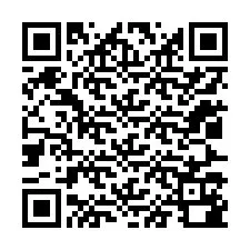 QR код за телефонен номер +12027180105