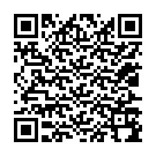 QR-koodi puhelinnumerolle +12027194949