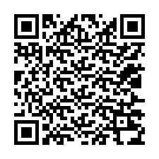 QR-koodi puhelinnumerolle +12027234219