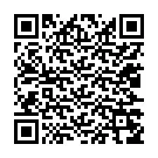 Código QR para número de telefone +12027256496