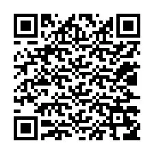 QR-код для номера телефона +12027256499