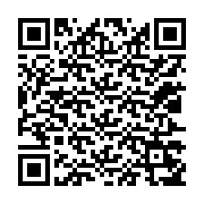 QR-code voor telefoonnummer +12027257459