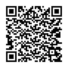 QR-код для номера телефона +12027257468