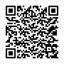 Codice QR per il numero di telefono +12027257469