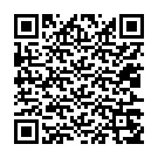 Código QR para número de teléfono +12027257813