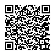 QR-koodi puhelinnumerolle +12027263156