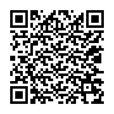 QR-koodi puhelinnumerolle +12027274598