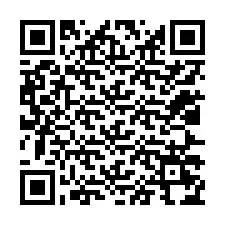 QR-Code für Telefonnummer +12027274609