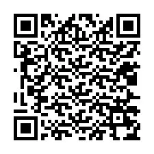 QR-код для номера телефона +12027274612