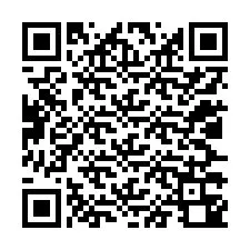 QR kód a telefonszámhoz +12027340238