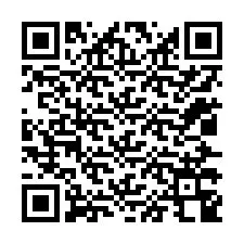 QR kód a telefonszámhoz +12027348681