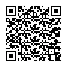 QR код за телефонен номер +12027348682