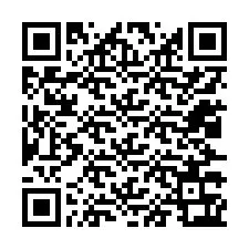 Código QR para número de telefone +12027363597