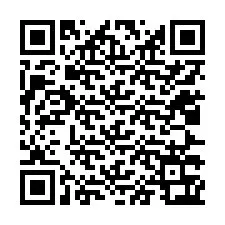 QR-koodi puhelinnumerolle +12027363602