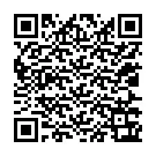 Código QR para número de telefone +12027363608