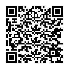 QR kód a telefonszámhoz +12027424626