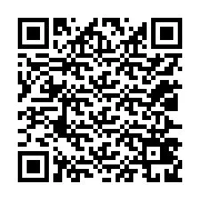 QR kód a telefonszámhoz +12027429659